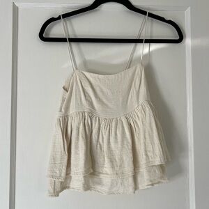 Urban Outfitters white babydoll top